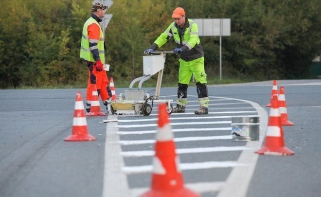 Нанесение разметки на дороги Елабуги обойдется в 3,8 миллиона рублей