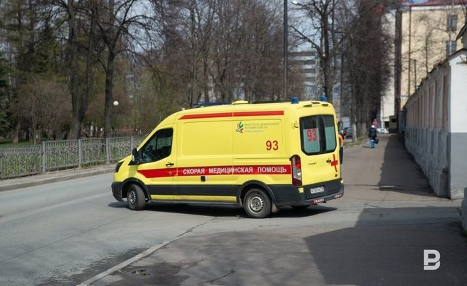 Один пострадавший с ожогами госпитализирован в РКБ после пожара в Казани