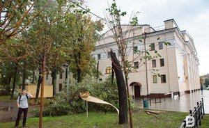 Синоптики предупредили татарстанцев о грозе и сильном ветре 17 мая