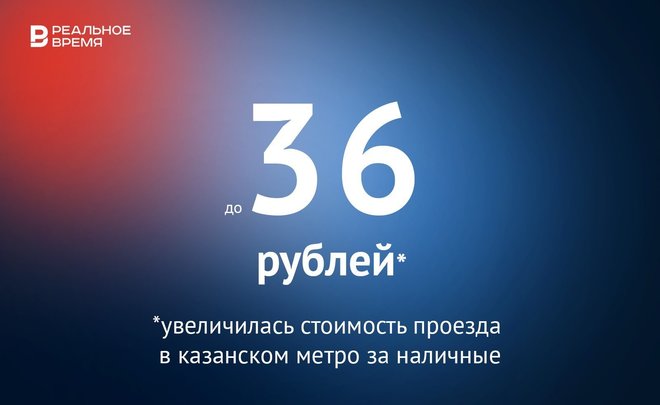 Стоимость проезда в казанском метро увеличили до 36 рублей за наличные — это много или мало?