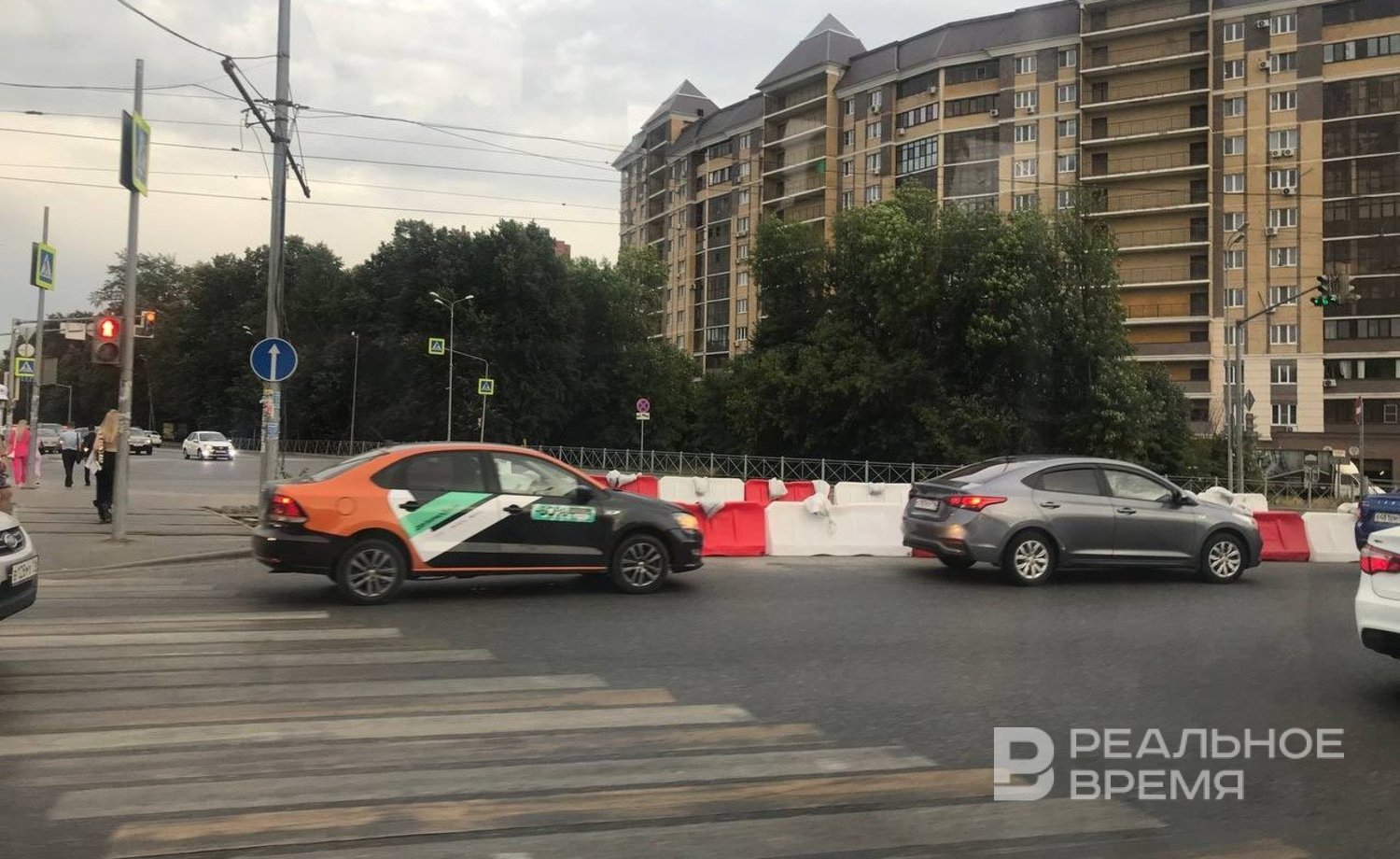 Казанцы пожаловались на большую пробку в районе Оренбургского тракта —  Реальное время