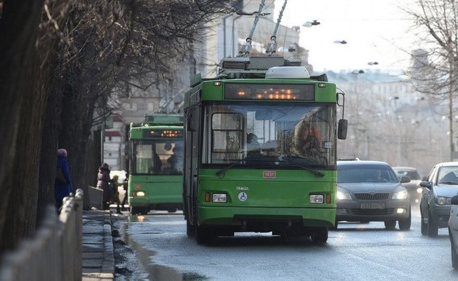 В Казани реорганизуют троллейбусный маршрут на кольце на улице Парина