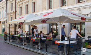 Казань вошла в топ-3 по проценту летних локаций в общепите