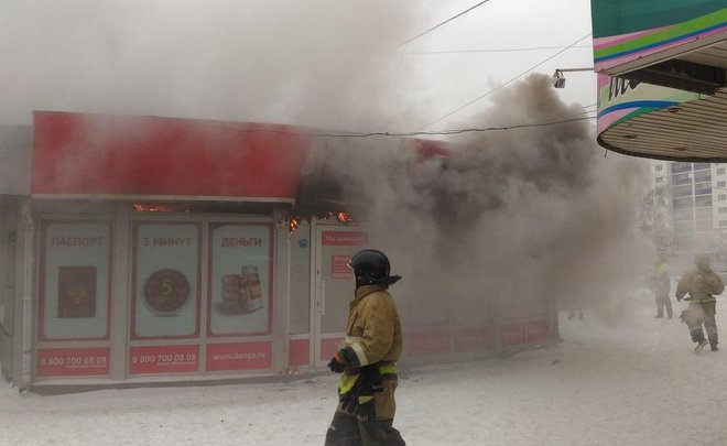 В Уфе горели колония и центр микрозаймов