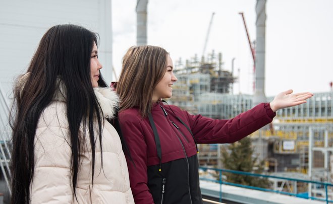 Студенты узнали тонкости производства будущего олефинового комплекса «Нижнекамскнефтехима»