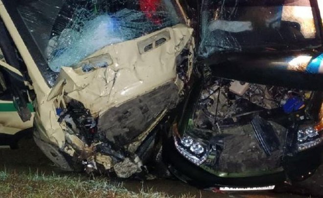 В Сабинском районе Татарстана в результате лобового столкновения погиб один водитель