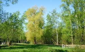 На Юнусовской площади в Казани к осени завершат благоустройство трех скверов