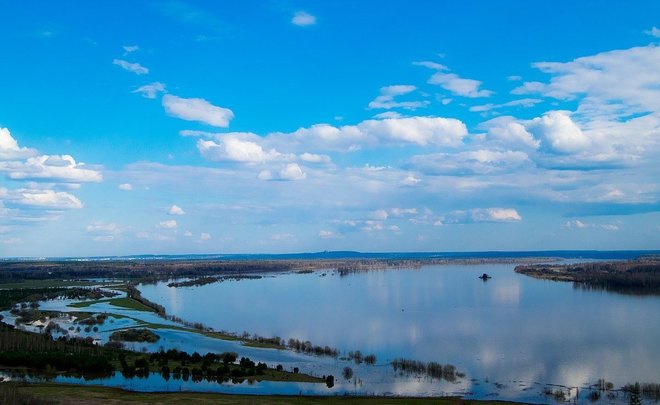 В Татарстане завершили берегоукрепление реки Камы