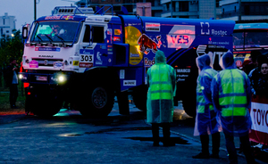 Экипаж «КАМАЗ-мастера» под руководством Николаева выиграл десятый этап ралли «Дакар» в зачете грузовиков