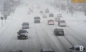 В Татарстане на участках трасс М-5 и «Казань — Оренбург» ограничили движение из-за плохой погоды