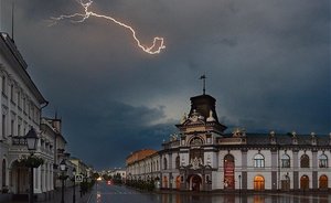 Синоптики предупредили о грозе, граде и тумане в Татарстане
