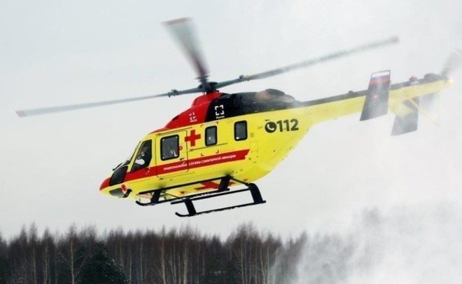КВЗ передал два санитарных вертолета «Ансат»