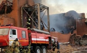 Во Владикавказе потушили пожар на заводе «Электроцинк»