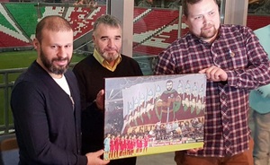 «Матч ТВ» вручил Караденизу футболку в честь 250 матчей, сыгранных за «Рубин»