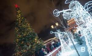 В Казани с 19 декабря начнут открываться елочные городки