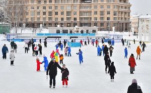 Из-за погодных условий каток в казанском парке «Черное озеро» будет закрыт до четверга