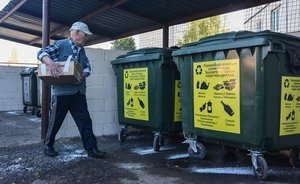 В Казани предложили ввести штрафы для грузовиков, вываливающих мусор на контейнерных площадках