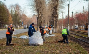 Сотрудники «Нижнекамскнефтехима» приняли участие в городском субботнике