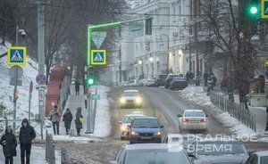 В Казани зимой вновь применят реагент с мраморной крошкой для обработки тротуаров