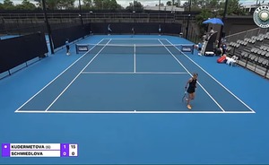 Вероника Кудерметова вышла в третий круг теннисного турнира WTA-500 в Австралии