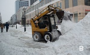МЧС предупредило татарстанцев о метели и сильном снеге 8 января
