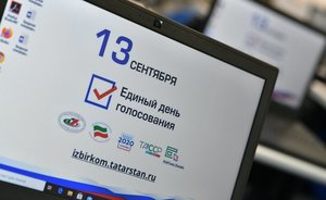 На 5.25 Минниханов набирает 85,93% голосов на выборах президента Татарстана