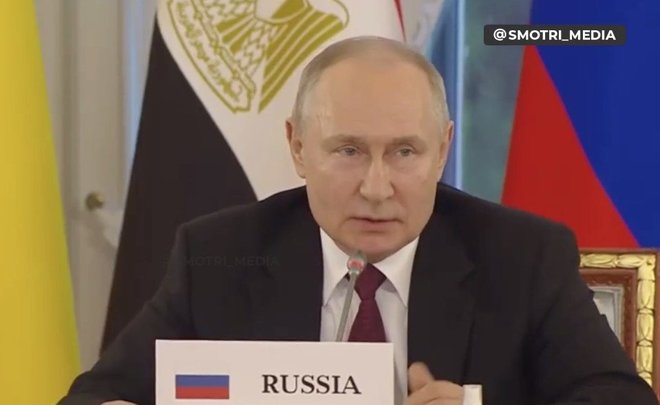 Владимир Путин: Россия не отказывалась от переговоров, в отличие от Украины