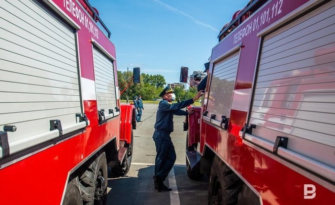 В Казани произошел пожар в детском кафе в парке Горького