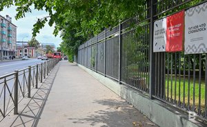 Вторая очередь благоустройства Сада рыбака в Казани завершена менее чем на половину