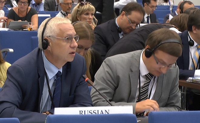 Российская делегация отказалась обсуждать украинский проект резолюции по Крыму