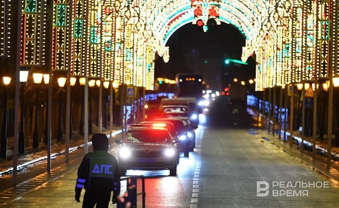 За новогодние праздники в Казани произошло 11 ДТП с пострадавшими