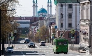 В Казани встали троллейбусы