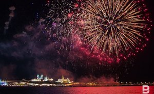 В Казани салют запустили прямо с крыши многоквартирного дома