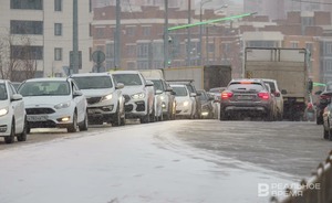 Пробки в Казани достигли 9 баллов