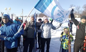 Более 500 нефтехимиков приняли участие во всероссийской акции «Лыжня России»