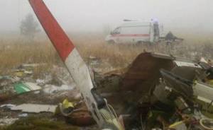 СК возбудил уголовное дело после крушения вертолета в Татарстане
