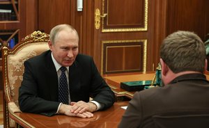 Владимир Путин встретился с Рамзаном Кадыровым