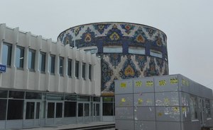 В Казани на «Тюбетейке» восстановили мозаичный орнамент