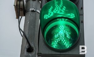 В Казани по всей улице Профсоюзной появились светофоры