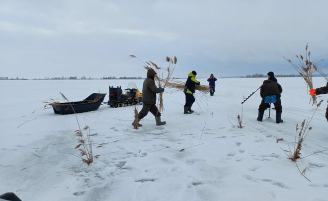 В Лаишевском районе к 23 февраля прошла акция по сохранению рыбных запасов в водоемах РТ