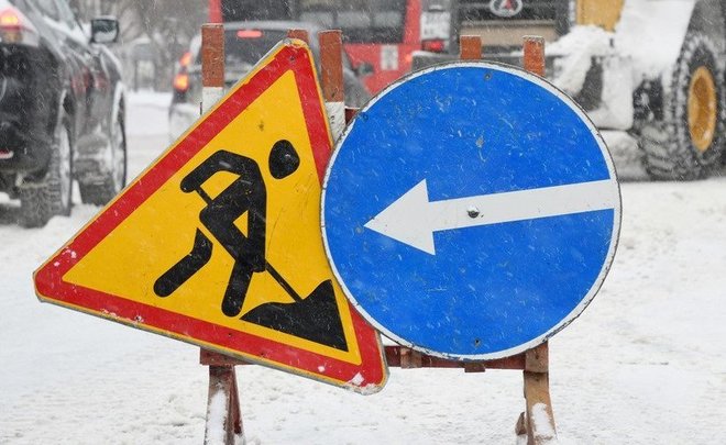 В Казани до конца марта ограничат движение на улице Хлебозаводской
