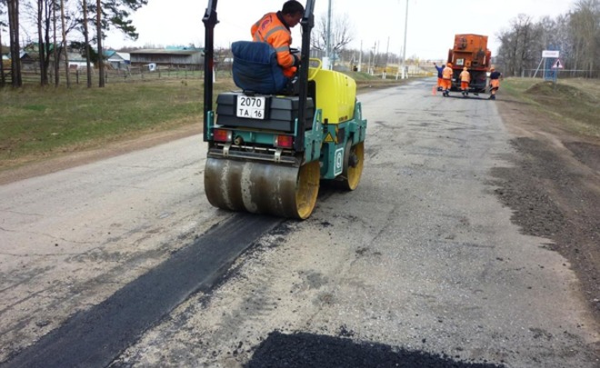 За 11 мая в Татарстане отремонтировано почти 7 тысяч кв. м дорог