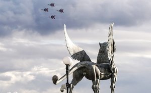 Посмотреть полет «Стрижей» завтра в Казани можно будет с помощью очков виртуальной реальности