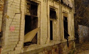 В Казани произошел пожар в жилом доме на улице Габдуллы Тукая