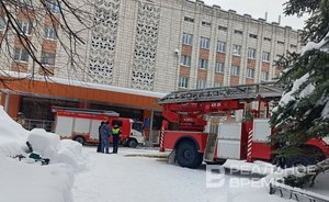 В Казани произошел пожар в Центральной клинической больнице №18