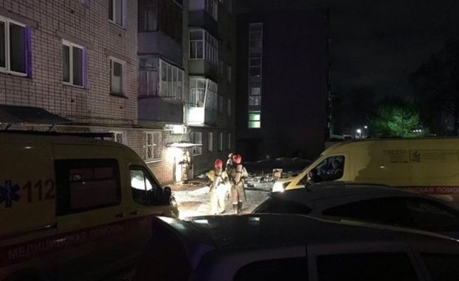 При взрыве газа в кирпичном доме