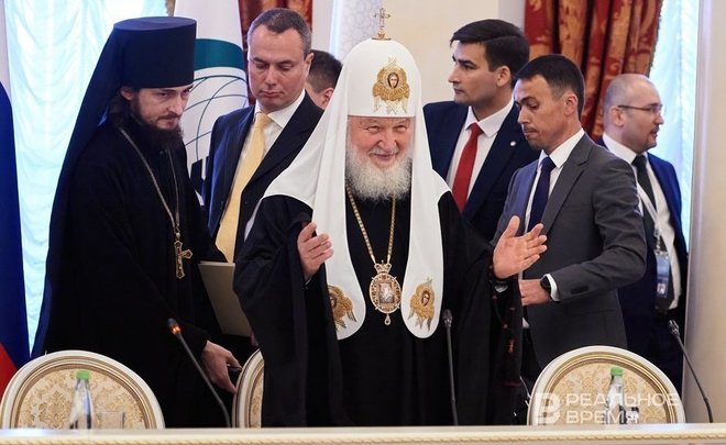 Патриарх Кирилл: «Казань символизирует плодотворное взаимодействие людей разных убеждений»