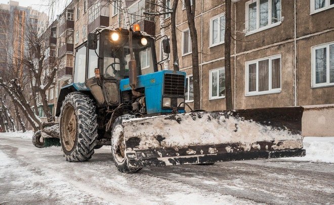 За сутки с улиц Казани вывезли более 13,8 тысячи тонн снега