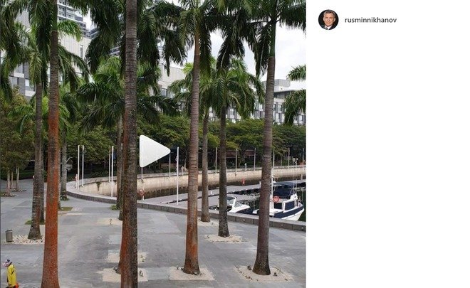 Минниханов опубликовал видео из Малайзии