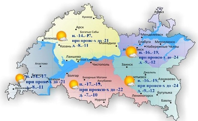 Карта осадков кукмор